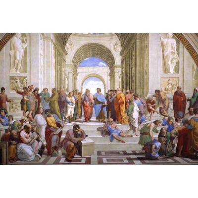 empireposter Raffael De school van Athene kunstposter, 91,5 x 61 cm empireposter Raffael De school van Athene kunstposter, 91,5 x 61 cm