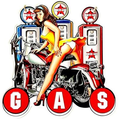 DiiliHiiri Poster motorfiets, metalen pin-up vintage (35 x 34 cm) – decoratie bar – cadeau voor papa – werkplaats garage DiiliHiiri Poster motorfiets, metalen pin-up vintage (35 x 34 cm) – decoratie bar – cadeau voor papa – werkplaats garage
