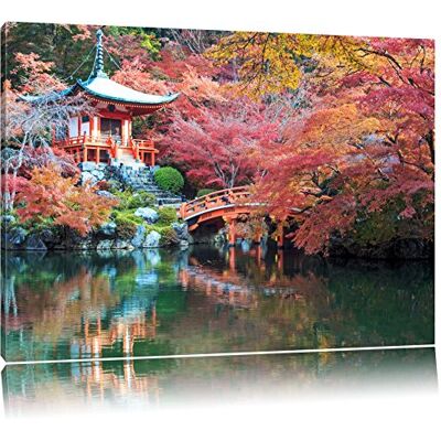 Pixxprint Mooi klooster in Japan Formaat: canvas 60x40auf, XXL enorme foto's volledig ingelijst door brancard, afbeelding afdrukken muurkunst met lijst, goedkoper dan olieverfschilderijen en afbeelding, Pixxprint Mooi klooster in Japan Formaat: canvas 60x40auf, XXL enorme foto's volledig ingelijst door brancard, afbeelding afdrukken muurkunst met lijst, goedkoper dan olieverfschilderijen en afbeelding,