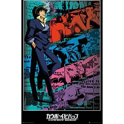 Close Up Cowboy Bebop Spike poster (61 cm x 91,5 cm) + een verrassingsposter! Close Up Cowboy Bebop Spike poster (61 cm x 91,5 cm) + een verrassingsposter!