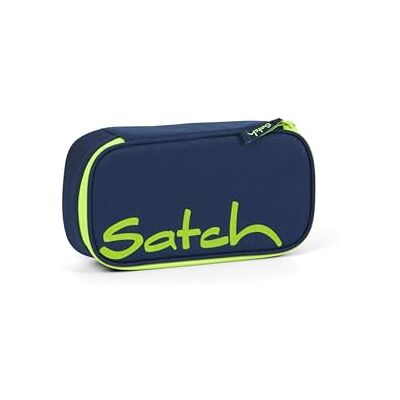 Satch Schlamperbox mapje groot, scheidingsvak, geodriehoek, geel, Eén maat, schoolrugzak Satch Schlamperbox mapje groot, scheidingsvak, geodriehoek, geel, Eén maat, schoolrugzak