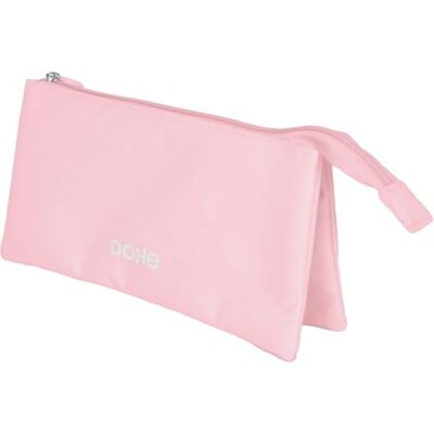 DOHE Drievoudig schooletui 3 vakken, multifunctioneel etui, afmetingen 23 x 12 x 2,5 cm, ritssluiting, gemaakt van duurzaam polyester Serenity roze, 23 x 12 x 2,5 cm, drievoudig (3, Roze DOHE Drievoudig schooletui 3 vakken, multifunctioneel etui, afmetingen 23 x 12 x 2,5 cm, ritssluiting, gemaakt van duurzaam polyester Serenity roze, 23 x 12 x 2,5 cm, drievoudig (3, Roze