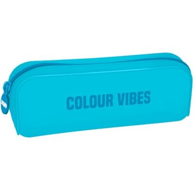 DOHE Eenvoudig siliconen schooletui 1 vak met ritssluiting, veelzijdig rechthoekig etui, zachte aanraking, afmetingen 20 x 6 x 8 cm kleur Vibes cyaan, aqua, 20 x 6 x 8 cm,, Aqua, Eenpersoons (1 DOHE Eenvoudig siliconen schooletui 1 vak met ritssluiting, veelzijdig rechthoekig etui, zachte aanraking, afmetingen 20 x 6 x 8 cm kleur Vibes cyaan, aqua, 20 x 6 x 8 cm,, Aqua, Eenpersoons (1
