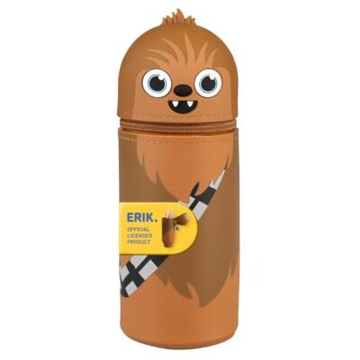 Grupo Erik 3D Star Wars pennenetui, Chewbacca, rekbaar etui van siliconen voor school of middelbare school, schoolbenodigdheden, schoolbenodigdheden Grupo Erik 3D Star Wars pennenetui, Chewbacca, rekbaar etui van siliconen voor school of middelbare school, schoolbenodigdheden, schoolbenodigdheden