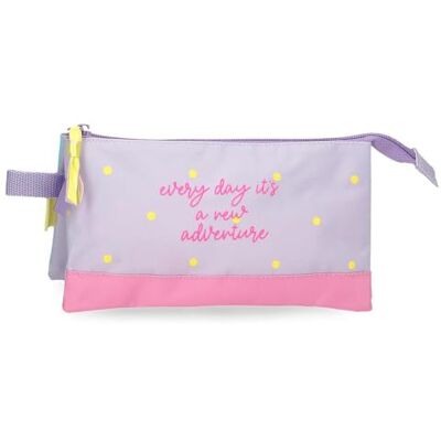 MOVOM New Adventure Pennenetui, drievoudig, meerkleurig, 22 x 12 x 5 cm, polyester, 1,32 l, meerkleurig, Talla única, drievoudige etui MOVOM New Adventure Pennenetui, drievoudig, meerkleurig, 22 x 12 x 5 cm, polyester, 1,32 l, meerkleurig, Talla única, drievoudige etui