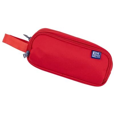 Oxford B-Smart Extra groot etui met 3 vakken en draaggreep, rood, 22,5 x 9,5 x 8 cm, etui, rood, 22,5 x 9,5 x 8 cm, etui, Rood, Pennenetui Oxford B-Smart Extra groot etui met 3 vakken en draaggreep, rood, 22,5 x 9,5 x 8 cm, etui, rood, 22,5 x 9,5 x 8 cm, etui, Rood, Pennenetui