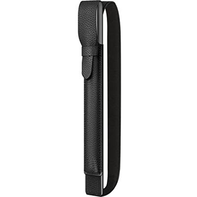 FINTIE Potloodhouder compatibel met Remarkable 2, PU-lederen pennenzak, draagbare elastische etui voor Remarkable 2/BOOX/Scribe pen, zwart FINTIE Potloodhouder compatibel met Remarkable 2, PU-lederen pennenzak, draagbare elastische etui voor Remarkable 2/BOOX/Scribe pen, zwart