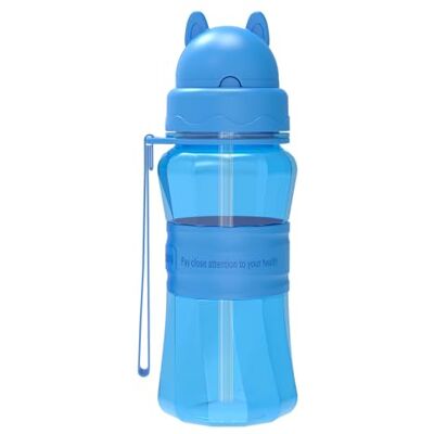 Sigdio , drinkfles voor kinderen, jongens en meisjes, met rietje, BPA-vrij, sportfles voor thuis, school en outdoor-activiteiten Sigdio , drinkfles voor kinderen, jongens en meisjes, met rietje, BPA-vrij, sportfles voor thuis, school en outdoor-activiteiten