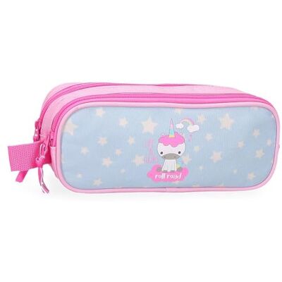 ROLL ROAD I Am a Unicorn etui, dubbel, blauw, 23 x 9 x 7 cm, polyester, blauw, dubbel etui, Blauw, Dubbele etui ROLL ROAD I Am a Unicorn etui, dubbel, blauw, 23 x 9 x 7 cm, polyester, blauw, dubbel etui, Blauw, Dubbele etui