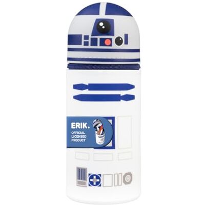 Grupo Erik Star Wars R2-D2 3D-etui, uittrekbaar siliconen etui voor universiteit of school, schoolbenodigdheden, schoolbenodigdheden Grupo Erik Star Wars R2-D2 3D-etui, uittrekbaar siliconen etui voor universiteit of school, schoolbenodigdheden, schoolbenodigdheden