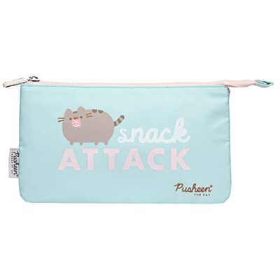Grupo Erik Pusheen Foodie Collection pennenetui, 3 vakken, 21,5 x 12 x 2 cm Grupo Erik Pusheen Foodie Collection pennenetui, 3 vakken, 21,5 x 12 x 2 cm