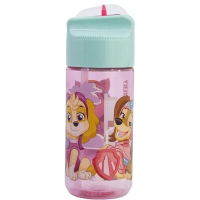 Stor Paw Patrol Drinkfles, 430 ml, voor kinderen, druppelvrij, BPA-vrij, voor school, sport, uitstapjes Stor Paw Patrol Drinkfles, 430 ml, voor kinderen, druppelvrij, BPA-vrij, voor school, sport, uitstapjes