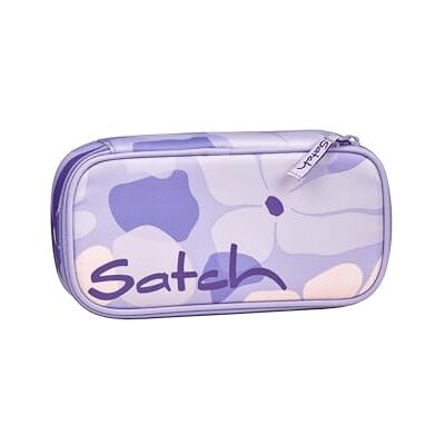 Satch Extra groot etui met ritssluiting en geïntegreerde ritssluiting voor Stundenplan, Lilac Blossom Paars, Talla única, modern Satch Extra groot etui met ritssluiting en geïntegreerde ritssluiting voor Stundenplan, Lilac Blossom Paars, Talla única, modern
