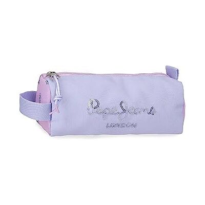 Pepe Jeans Becca toilettassen en toilettas voor kinderen, Paars., Ronde etui Pepe Jeans Becca toilettassen en toilettas voor kinderen, Paars., Ronde etui