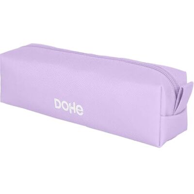 DOHE Eenvoudig schooletui 1 vak, veelzijdig rechthoekig etui, 21 x 5 x 6 cm, ritssluiting, gemaakt van duurzaam polyester Serenity Paars, paars, 21 x 5 x 6 cm, Eenpersoons (1 DOHE Eenvoudig schooletui 1 vak, veelzijdig rechthoekig etui, 21 x 5 x 6 cm, ritssluiting, gemaakt van duurzaam polyester Serenity Paars, paars, 21 x 5 x 6 cm, Eenpersoons (1