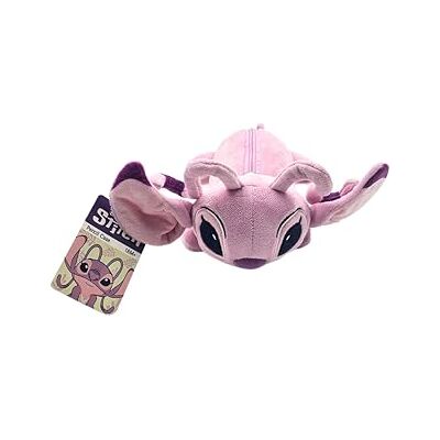 Disney Stitch Angel Pluche etui voor kinderen Zacht etui met ritssluiting Grappige pennendoos Stitch Voor meisjes en jongens ca. 24 cm Disney Stitch Angel Pluche etui voor kinderen Zacht etui met ritssluiting Grappige pennendoos Stitch Voor meisjes en jongens ca. 24 cm