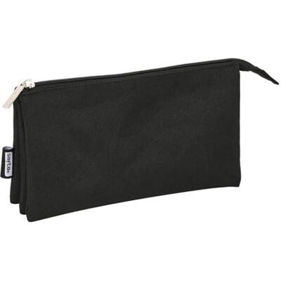 safta Tas voor 3-voudige pennen, zwart, 22 x 12 x 3 cm, meerkleurig (6579744) safta Tas voor 3-voudige pennen, zwart, 22 x 12 x 3 cm, meerkleurig (6579744)