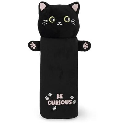 Legami Super Soft etui, Kitty-thema, pluizig etui, karton met kleurtekening, 100% polyester, super zachte pencil case Legami Super Soft etui, Kitty-thema, pluizig etui, karton met kleurtekening, 100% polyester, super zachte pencil case