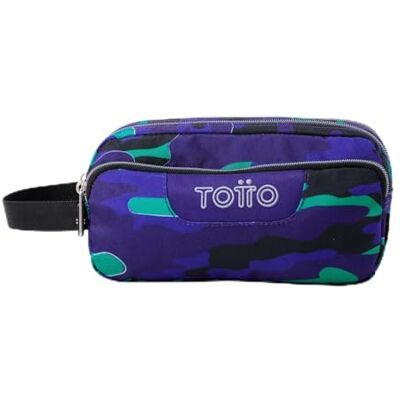 Totto Trousse 3 compartiments Agapec Seli, bleu, Trousse scolaire Totto Trousse 3 compartiments Agapec Seli, bleu, Trousse scolaire