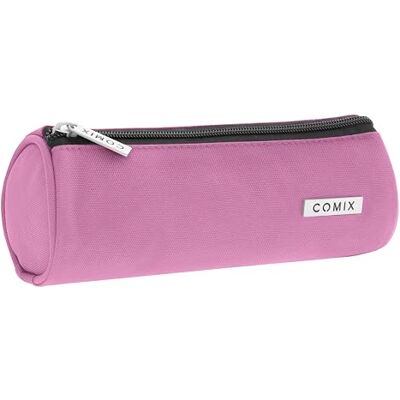 COMIX Tombolino-etui, licht en compact, gemakkelijk te dragen en op te bergen in een rugzak of tas, ideaal voor school, universiteit en werk, met praktische ritssluiting, 22 x 8 cm,, Lila COMIX Tombolino-etui, licht en compact, gemakkelijk te dragen en op te bergen in een rugzak of tas, ideaal voor school, universiteit en werk, met praktische ritssluiting, 22 x 8 cm,, Lila