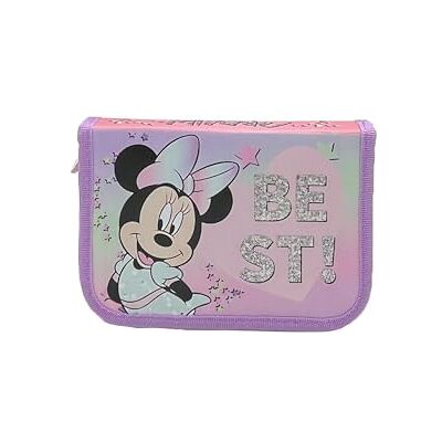 Disney Minnie Mouse pennenetui voor meisjes, kleine cadeaus voor kinderen, etui, etui, school, eerste schooldag, etui, Mickey Mouse, roze, modern, Roze, Modern Disney Minnie Mouse pennenetui voor meisjes, kleine cadeaus voor kinderen, etui, etui, school, eerste schooldag, etui, Mickey Mouse, roze, modern, Roze, Modern
