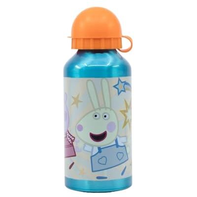My sweety pop Drinkfles aluminium voor kinderen kleuterschool school vakantie maaltijden 17,5 cm 400 ml hydratatie cadeau-idee Peppa Pig blauw voor meisjes My sweety pop Drinkfles aluminium voor kinderen kleuterschool school vakantie maaltijden 17,5 cm 400 ml hydratatie cadeau-idee Peppa Pig blauw voor meisjes
