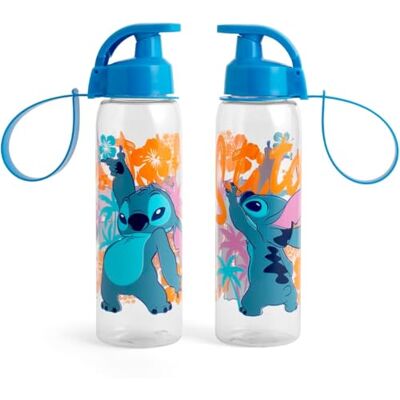 Lulabi , Stitch Hawaii kinderfles van polycarbonaat voor school Lulabi , Stitch Hawaii kinderfles van polycarbonaat voor school