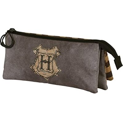 Harry Potter Squares Triple Fan 2.0, etui, bruin, Triple Fan 2.0 Squares, Bruin, Pennenetui met drievoudige fan 2.0 vierkante Harry Potter Squares Triple Fan 2.0, etui, bruin, Triple Fan 2.0 Squares, Bruin, Pennenetui met drievoudige fan 2.0 vierkante