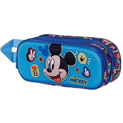 Disney KARACTERMANIA Mickey Mouse Blissy 3D-pennenetui, dubbel, oranje, 3D-etui, dubbel Blissy, Oranje, Blissy dubbele 3D-etui Disney KARACTERMANIA Mickey Mouse Blissy 3D-pennenetui, dubbel, oranje, 3D-etui, dubbel Blissy, Oranje, Blissy dubbele 3D-etui