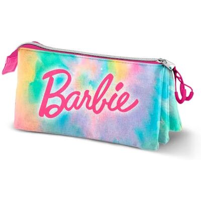 KARACTERMANIA Barbie Tie Dye Drievoudig etui, meerkleurig, 23 x 11 cm, meerkleurig, één maat, drievoudige Tie Dye pennenetui, Meerkleurig, Drievoudig Tie Dye etui KARACTERMANIA Barbie Tie Dye Drievoudig etui, meerkleurig, 23 x 11 cm, meerkleurig, één maat, drievoudige Tie Dye pennenetui, Meerkleurig, Drievoudig Tie Dye etui
