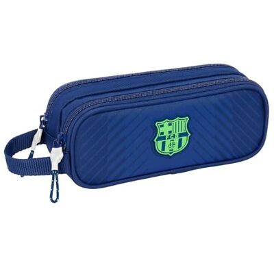 safta F.C. BARCELONA Navy Blue Dubbel etui voor kinderen, ideaal voor schoolkinderen, comfortabel en veelzijdig, kwaliteit en duurzaamheid, 21 x 6 x 8 cm, marineblauw, M, casual safta F.C. BARCELONA Navy Blue Dubbel etui voor kinderen, ideaal voor schoolkinderen, comfortabel en veelzijdig, kwaliteit en duurzaamheid, 21 x 6 x 8 cm, marineblauw, M, casual