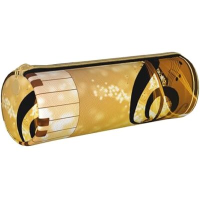 VANANI Draagbare pennenzak voor piano viool muzieknoten Multifunctioneel etui voor tieners Met ritssluiting Geschikt voor school en kantoor, wit, één maat, etui VANANI Draagbare pennenzak voor piano viool muzieknoten Multifunctioneel etui voor tieners Met ritssluiting Geschikt voor school en kantoor, wit, één maat, etui