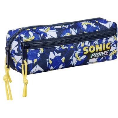 safta Sonic City Pennenetui, drievoudig klein, etui voor kinderen, ideaal voor schoolkinderen, comfortabel en veelzijdig, kwaliteit en duurzaamheid, 22 x 6 x 8,5 cm, blauw, M, casual safta Sonic City Pennenetui, drievoudig klein, etui voor kinderen, ideaal voor schoolkinderen, comfortabel en veelzijdig, kwaliteit en duurzaamheid, 22 x 6 x 8,5 cm, blauw, M, casual