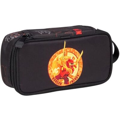 SKANDO BAGS Lego® Ninjago Dragon Energy etui: ruime etui met naametiket, zijgreep en duurzaam PVC-vrij materiaal, kan ook als toilettas worden gebruikt SKANDO BAGS Lego® Ninjago Dragon Energy etui: ruime etui met naametiket, zijgreep en duurzaam PVC-vrij materiaal, kan ook als toilettas worden gebruikt