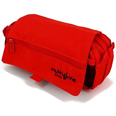 Grafoplás multiline etui, 44 cm, Rood (Rood), 44 cm, pennenetui Grafoplás multiline etui, 44 cm, Rood (Rood), 44 cm, pennenetui