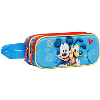 Disney Mickey Mouse 3D-etui, blauw, 3D-dubbele pluto, Blauw, pennenetui 3d double pluto Disney Mickey Mouse 3D-etui, blauw, 3D-dubbele pluto, Blauw, pennenetui 3d double pluto