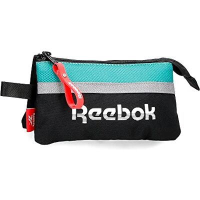 Reebok Andover WanderruBackpack Zwart 27 x 32 x 10 cm Polyester 8,64 L, Etui, Estuche Triple, Etui Reebok Andover WanderruBackpack Zwart 27 x 32 x 10 cm Polyester 8,64 L, Etui, Estuche Triple, Etui