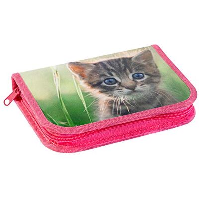Eberhard Faber 577557 pennenetui voor katten, gevuld met 42 schrijfgerei, schooltas Eberhard Faber 577557 pennenetui voor katten, gevuld met 42 schrijfgerei, schooltas