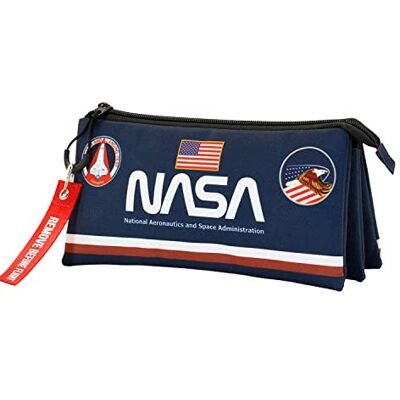 KARACTERMANIA NASA Infinity-etui, drievoudige fan, blauw KARACTERMANIA NASA Infinity-etui, drievoudige fan, blauw