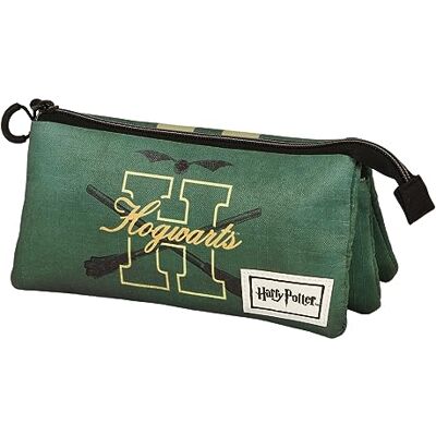 Harry Potter Howarsity-ECO Drievoudig etui, groen, groen, één maat, Eco Howarsity drievoudig etui, Groen, Eco Howarsity drievoudig etui Harry Potter Howarsity-ECO Drievoudig etui, groen, groen, één maat, Eco Howarsity drievoudig etui, Groen, Eco Howarsity drievoudig etui