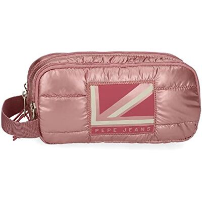 Pepe Jeans carol, roos, etui met ritssluiting, Roze, Etui met ritssluiting Pepe Jeans carol, roos, etui met ritssluiting, Roze, Etui met ritssluiting