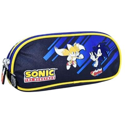 mybagstory Pennenetui – Sonic – etui met dubbele vakken – kind – school – kleuterschool – kleuterschool – etui voor jongens – maat 22,5 cm – cadeau-idee, blauw – Sonic – etui met dubbele vakken – mybagstory Pennenetui – Sonic – etui met dubbele vakken – kind – school – kleuterschool – kleuterschool – etui voor jongens – maat 22,5 cm – cadeau-idee, blauw – Sonic – etui met dubbele vakken –