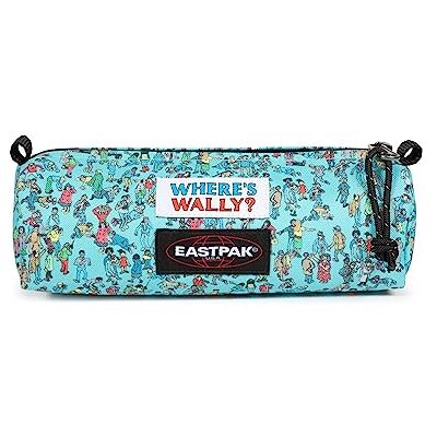 EASTPAK Etui Where is Wally x Benchmark Model Kleur Wally Pattern Blue, Wally Blue, Tombolino, Patroon Wally Blue, Tombolino EASTPAK Etui Where is Wally x Benchmark Model Kleur Wally Pattern Blue, Wally Blue, Tombolino, Patroon Wally Blue, Tombolino