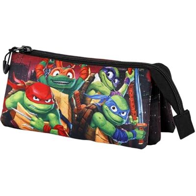 KARACTERMANIA Ninja Turtles Pennenetui, drievoudig 2.0, meerkleurig, één maat, FAN Triple Pennenetui 2.0, Meerkleurig, FAN Triple Pennenetui 2.0 KARACTERMANIA Ninja Turtles Pennenetui, drievoudig 2.0, meerkleurig, één maat, FAN Triple Pennenetui 2.0, Meerkleurig, FAN Triple Pennenetui 2.0