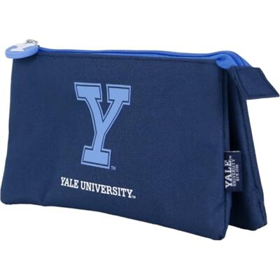 DOHE Schooltas met 3 vakken Yale University Ritssluiting Duurzaam polyester, 23 x 12 x 2,5 cm Schoolmateriaal (blauw), blauw, Yale Pink Lady Drievoudig etui, Blauw, Yale Pink Lady drievoudig DOHE Schooltas met 3 vakken Yale University Ritssluiting Duurzaam polyester, 23 x 12 x 2,5 cm Schoolmateriaal (blauw), blauw, Yale Pink Lady Drievoudig etui, Blauw, Yale Pink Lady drievoudig