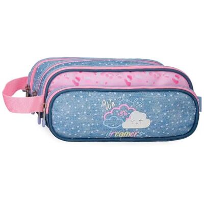 Enso Dreamer Pennenetui, blauw, 22 x 10 x 11 cm, polyester by Joumma Bags, blauw, etui Enso Dreamer Pennenetui, blauw, 22 x 10 x 11 cm, polyester by Joumma Bags, blauw, etui