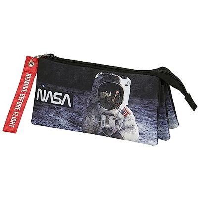 KARACTERMANIA NASA Astronaut-2.0 Fan pennenetui, 3-voudig, zwart, één maat, FAN etui Triple Astronaut 2.0, zwart., FAN 3-voudig astronaut etui 2.0 KARACTERMANIA NASA Astronaut-2.0 Fan pennenetui, 3-voudig, zwart, één maat, FAN etui Triple Astronaut 2.0, zwart., FAN 3-voudig astronaut etui 2.0