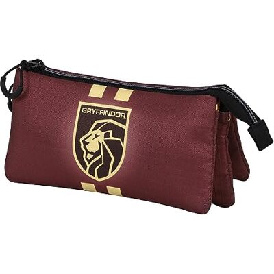 Harry Potter Gryffindor22-Eco Drievoudig pennenetui, bruin, één maat, Eco Gryffindor22, drievoudig etui, Bruin, Eco Gryffindor22 Drievoudig etui Harry Potter Gryffindor22-Eco Drievoudig pennenetui, bruin, één maat, Eco Gryffindor22, drievoudig etui, Bruin, Eco Gryffindor22 Drievoudig etui