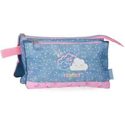 Enso Dreamer Pennenetui, drievoudig, blauw, 22 x 12 x 5 cm, polyester by Joumma Bags, blauw, drievoudig etui, Blauw, Drievoudig etui Enso Dreamer Pennenetui, drievoudig, blauw, 22 x 12 x 5 cm, polyester by Joumma Bags, blauw, drievoudig etui, Blauw, Drievoudig etui