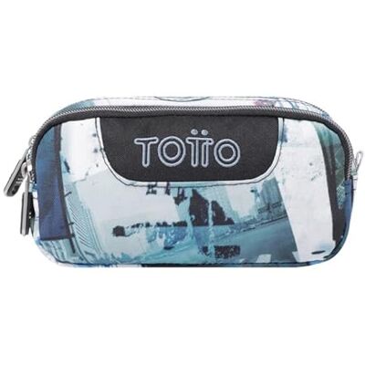 Totto Schooltas met twee vakken voor postvakken en cassettes, standaardformaat, bedrukt, ESTÁNDAR, hoesjes Totto Schooltas met twee vakken voor postvakken en cassettes, standaardformaat, bedrukt, ESTÁNDAR, hoesjes